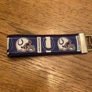 Indianapolis Colts keychain key fob fan gear NWT